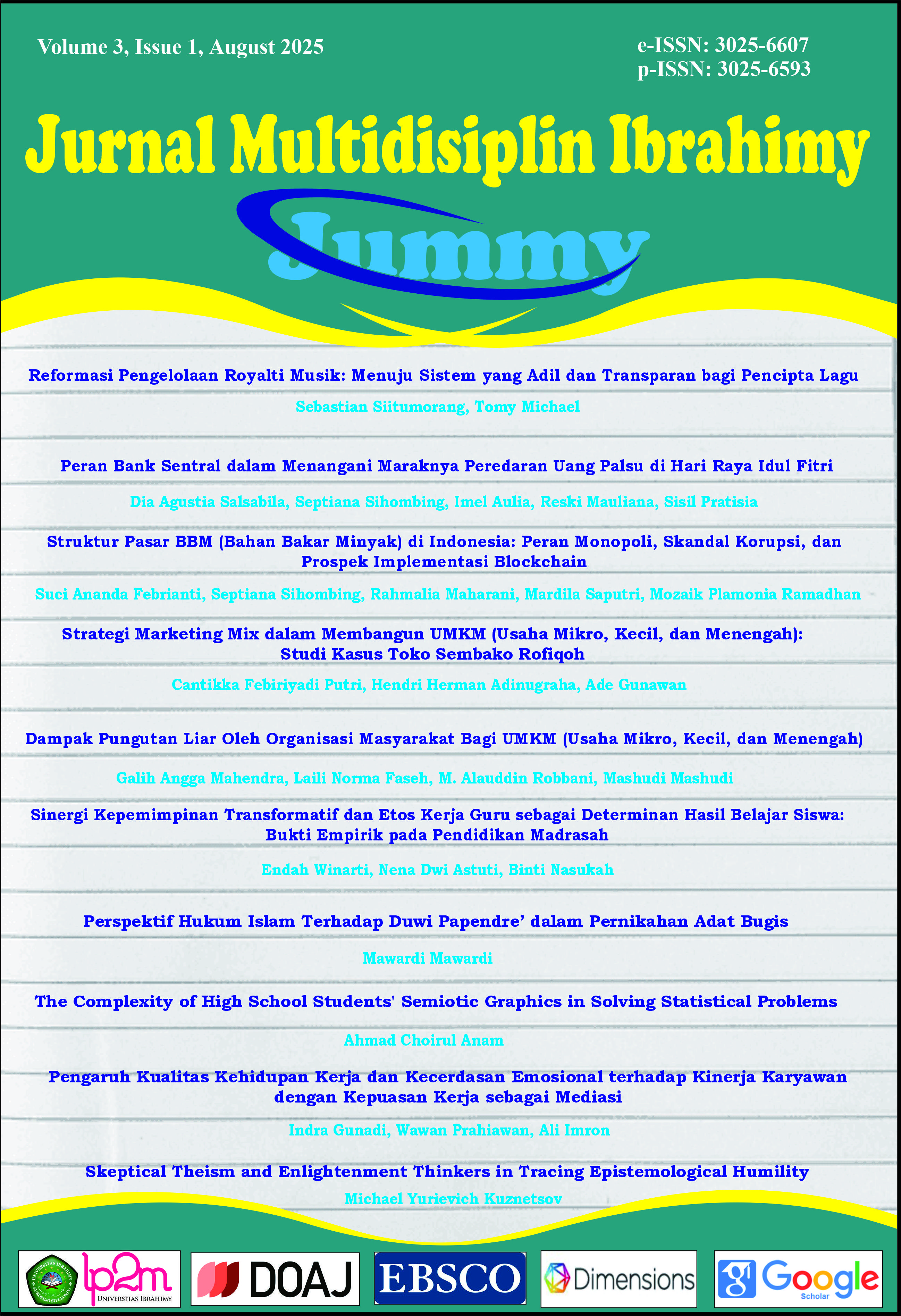 Jurnal Multidisiplin Ibrahimy