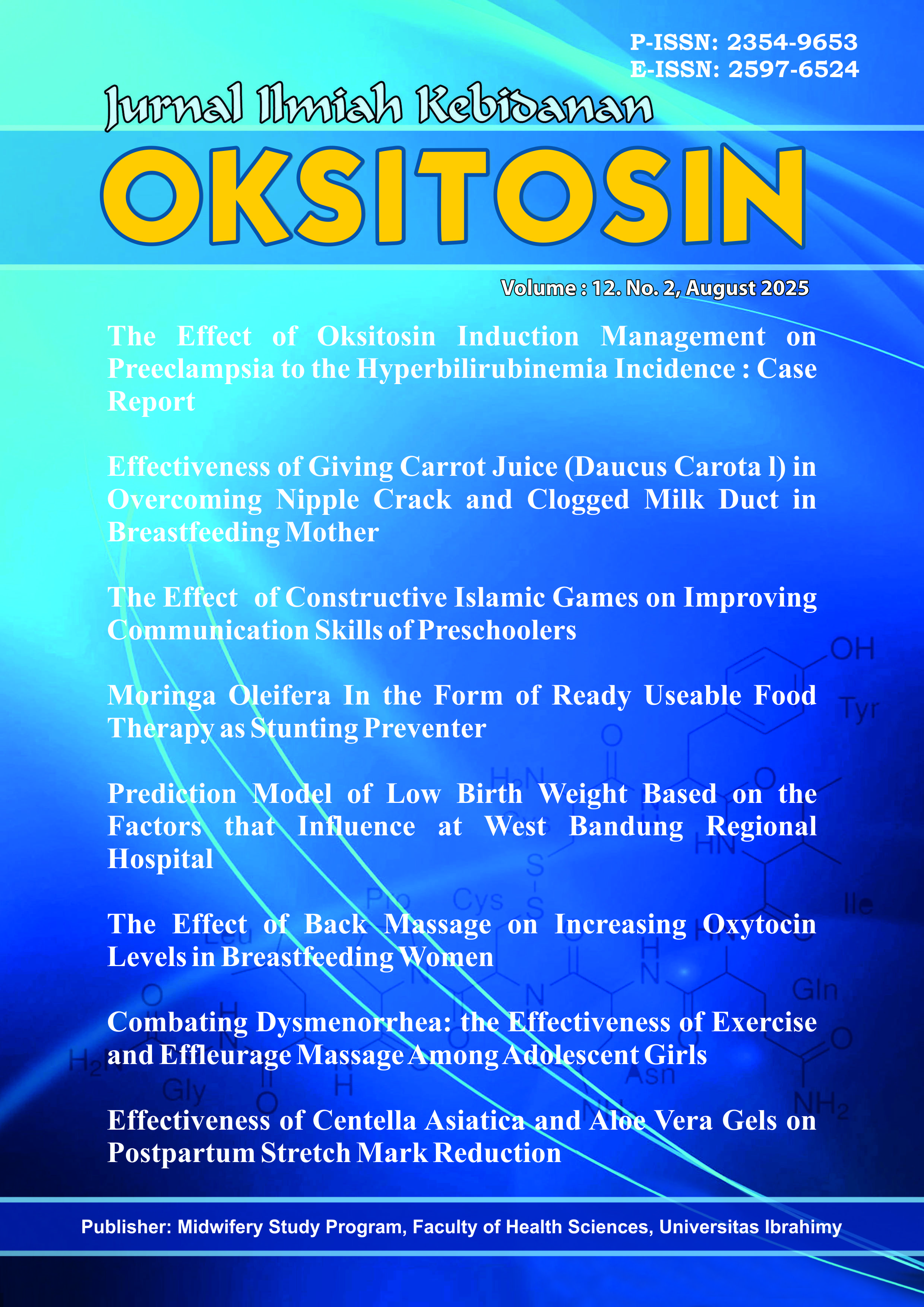 					View Vol. 12 No. 2 (2025): OKSITOSIN : Jurnal Ilmiah Kebidanan
				