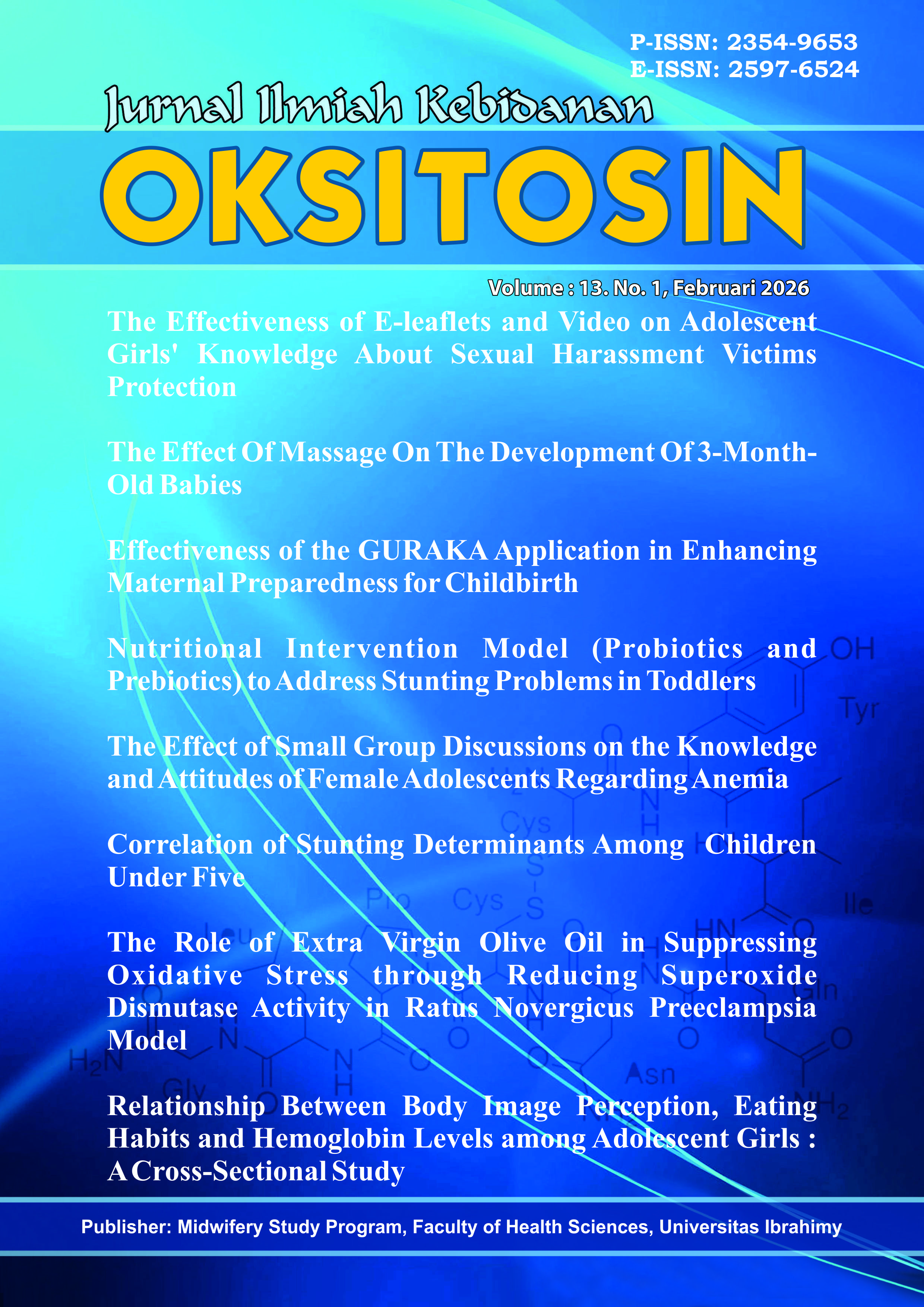 					View Vol. 13 No. 1 (2026): OKSITOSIN : Jurnal Ilmiah Kebidanan
				