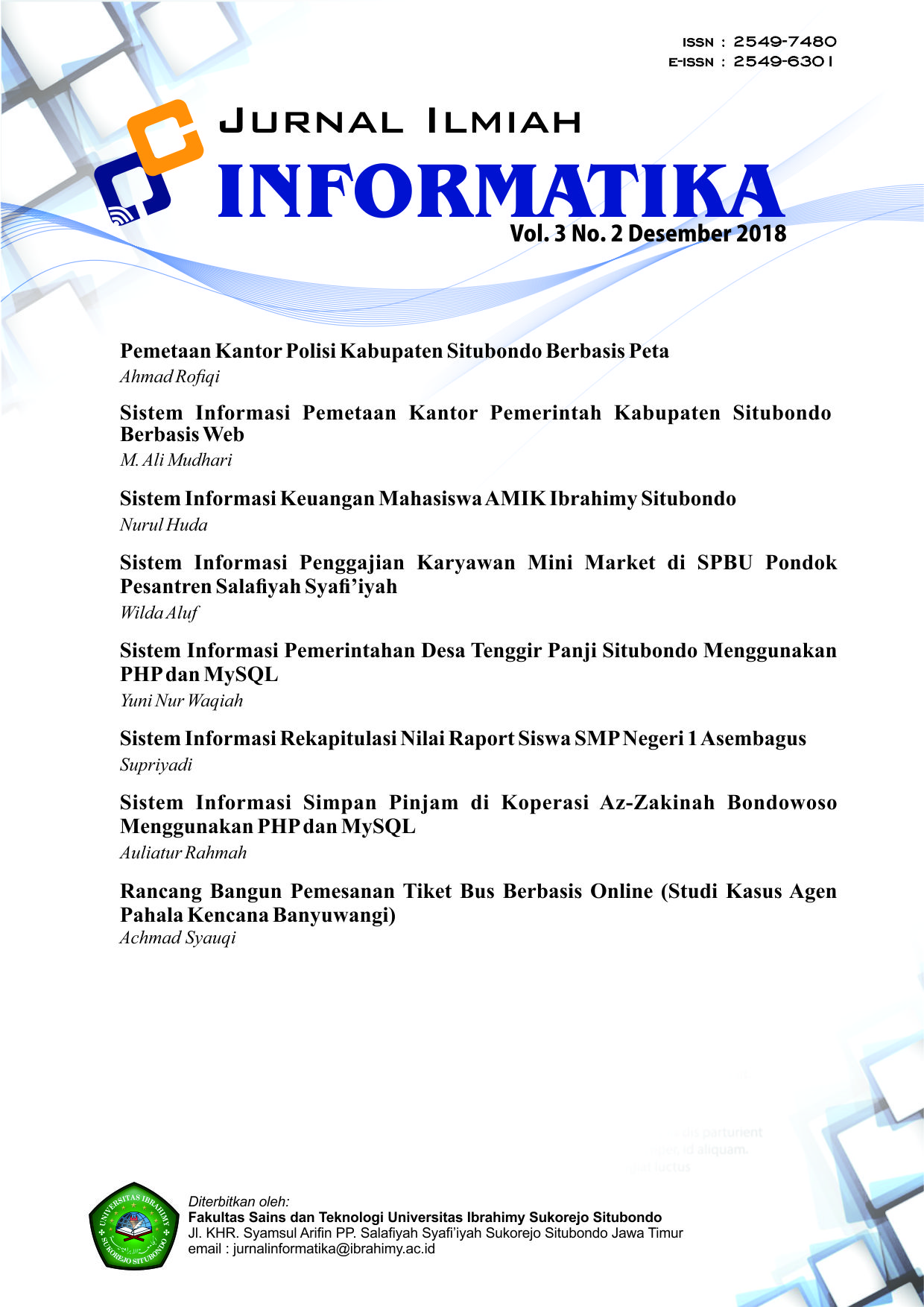 Sistem Informasi Pemetaan Kantor Pemerintah Kabupaten Situbondo